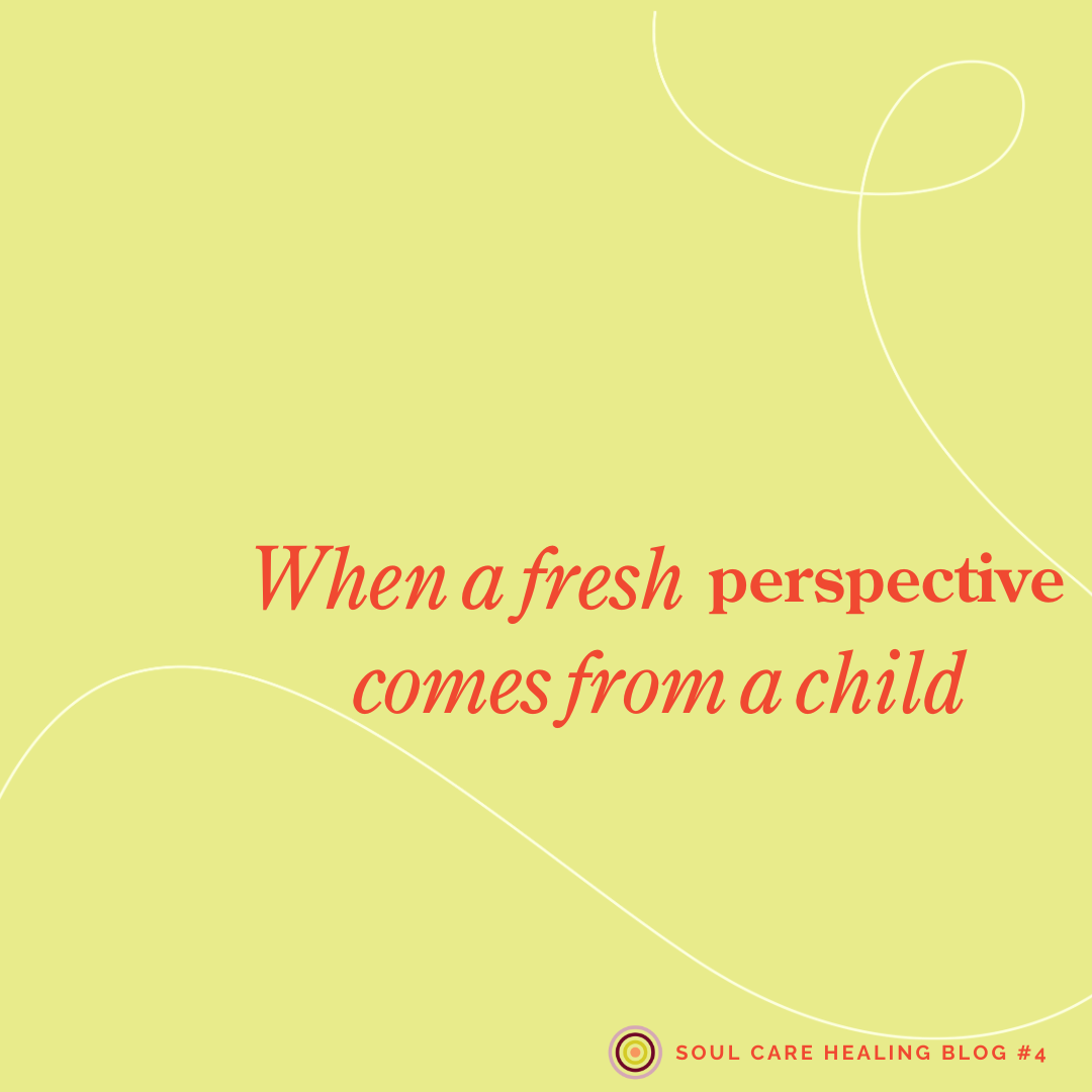 When a fresh perspective comes from a child