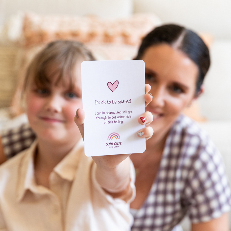 Well-Being Cards for Kids - Mauve